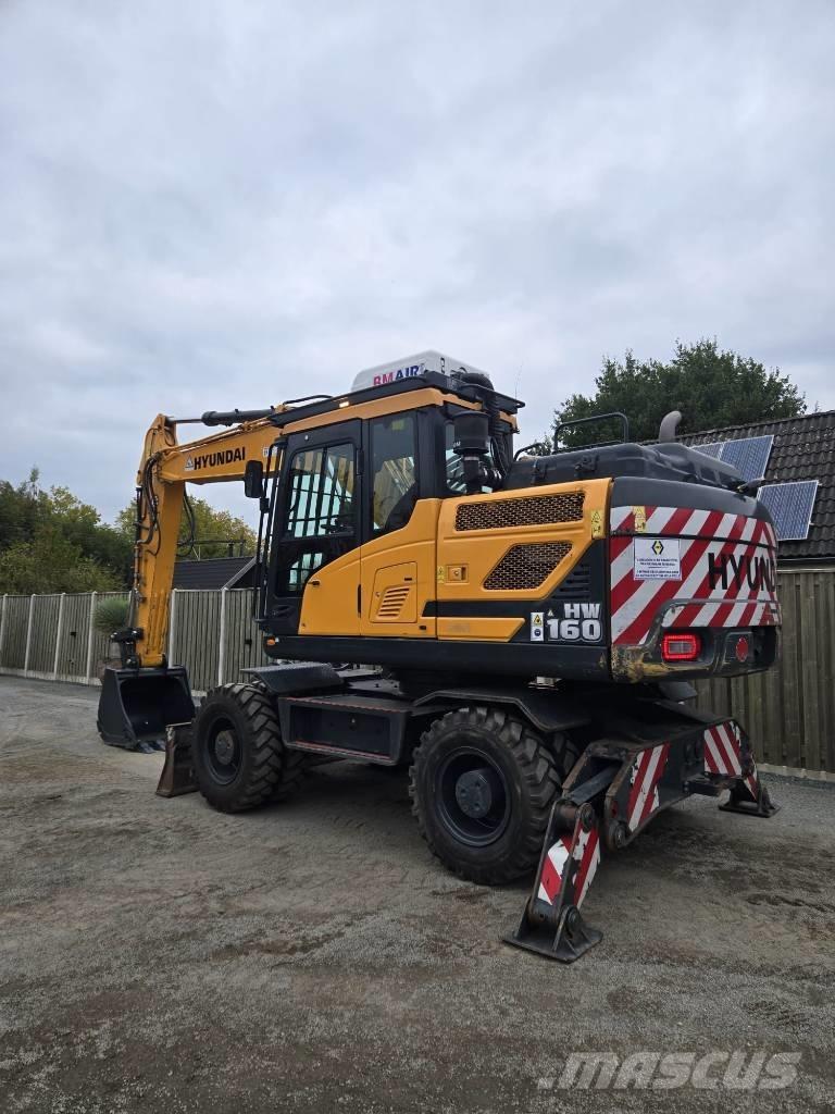 Hyundai HW 160 Bagri na kolesih