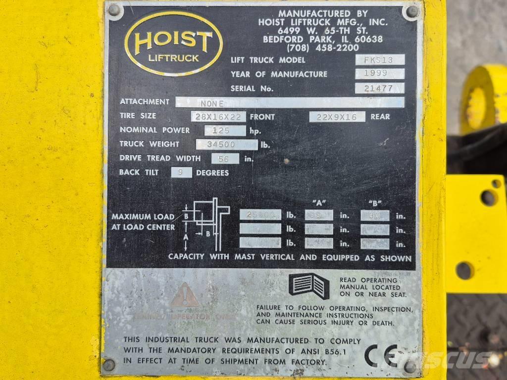 Hoist FKS 13 Viličarji - drugo