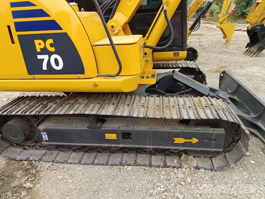 Komatsu PC 70 Midi bagri 7t – 12t