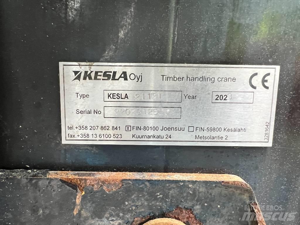 Kesla 2112T Žerjavi za hlode