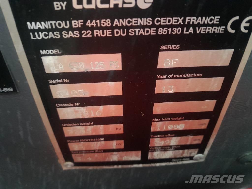 Manitou MLT630-125 Kmetijski teleskopski nakladalci