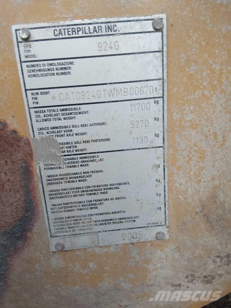 CAT 924 G Kolesni nakladalci