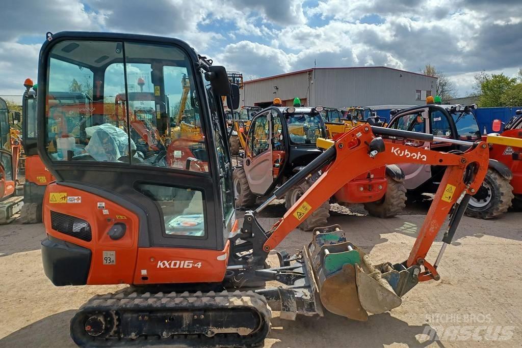 Kubota KX016-4G Mini bagri <7t