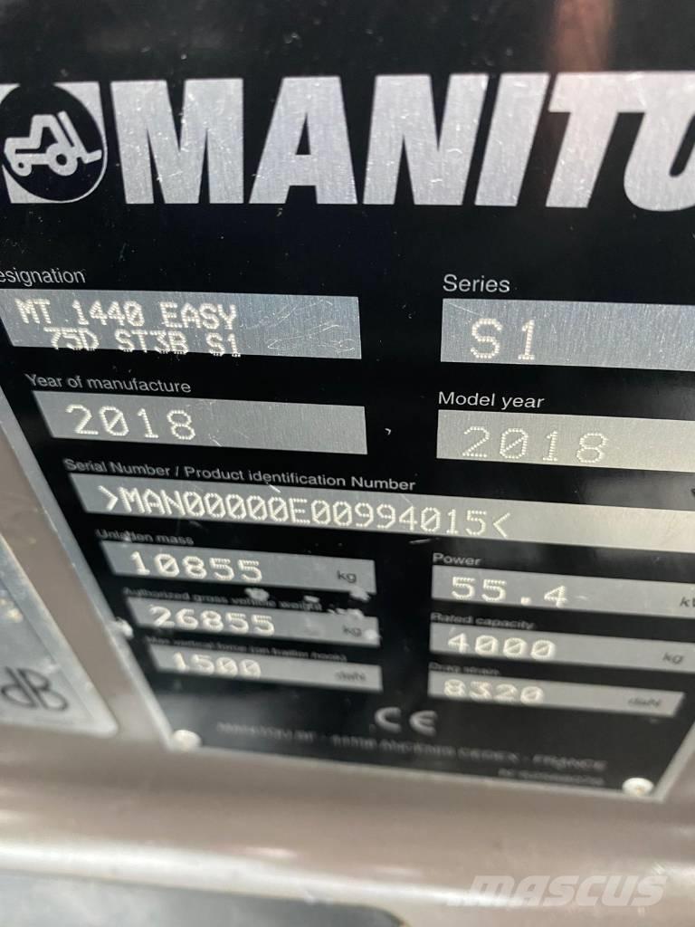 Manitou MT 1440 Teleskopski viličarji