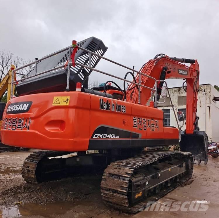 Doosan DX 340 Bagri goseničarji