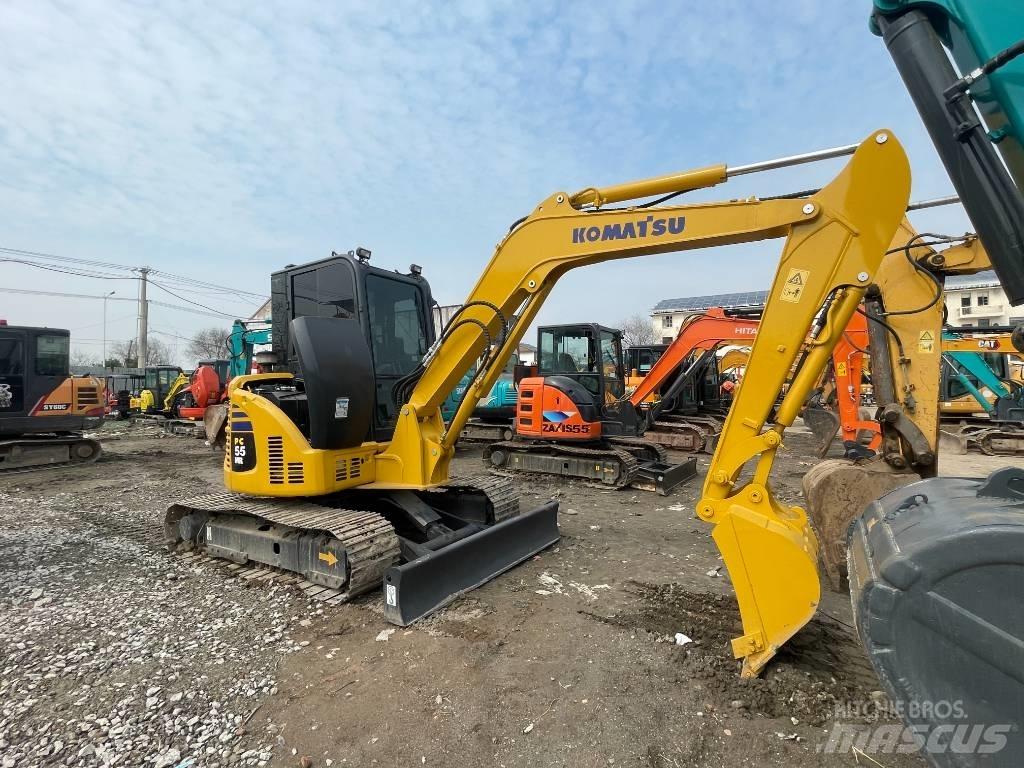 Komatsu PC 55 Mini bagri <7t