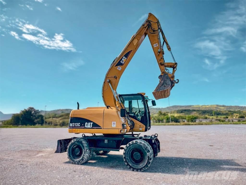 CAT M 313 C Bagri na kolesih