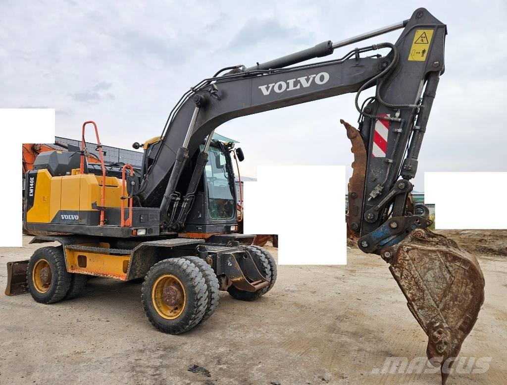Volvo EW140E Bagri na kolesih