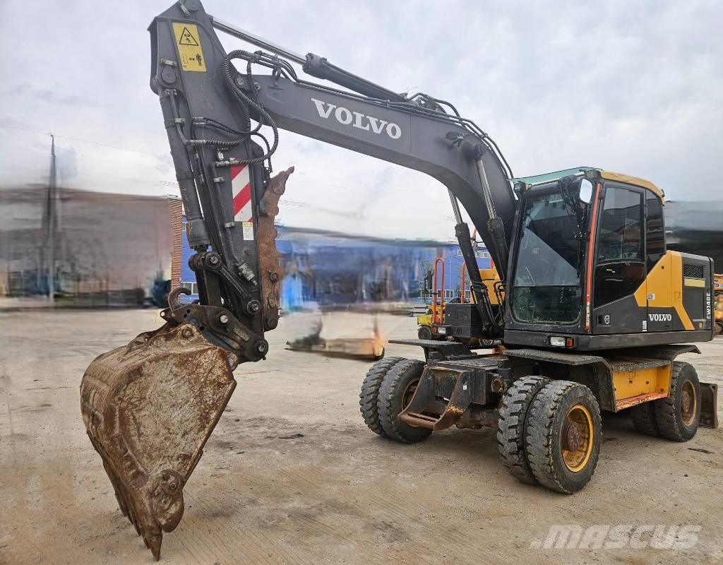 Volvo EW140E Bagri na kolesih