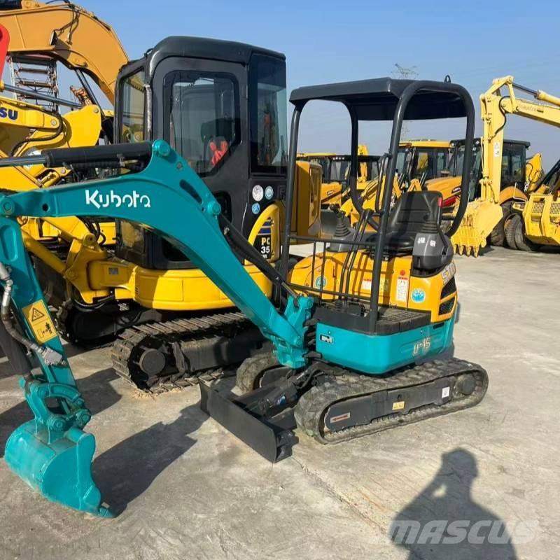 Kubota U 15 Mini bagri <7t