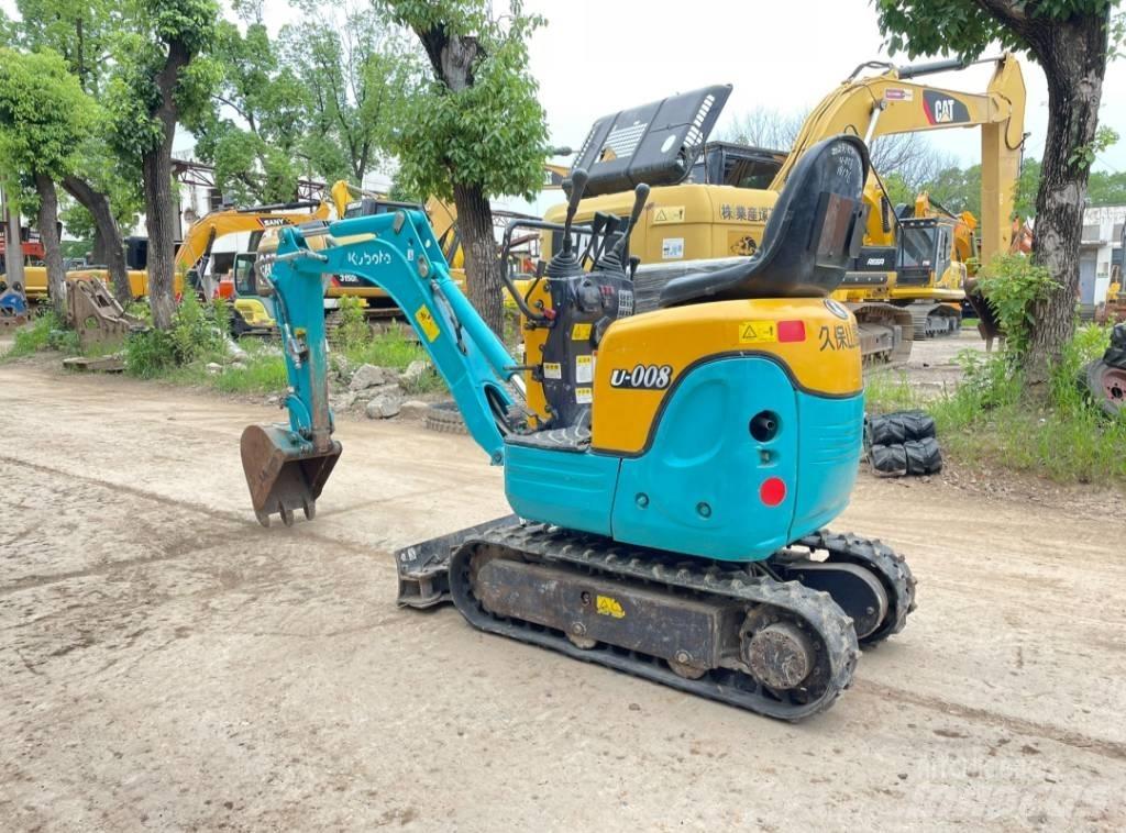 Kubota U 008 Mini bagri <7t