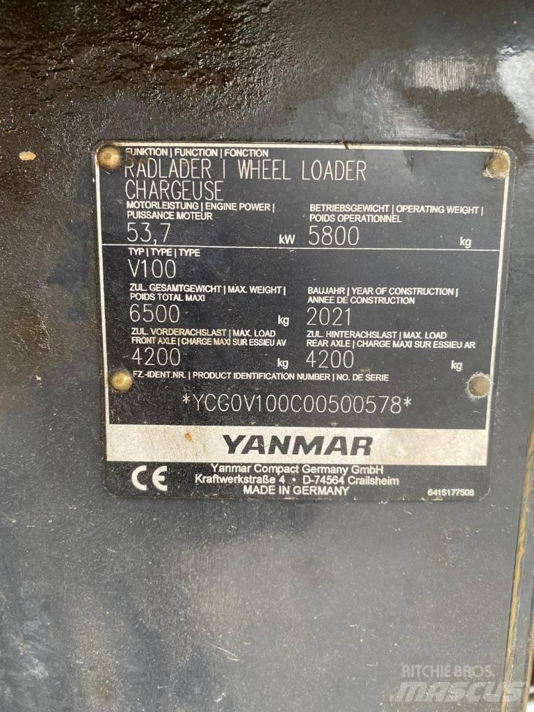 Yanmar V100 Kolesni nakladalci