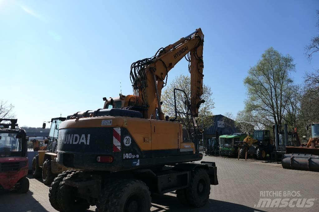 Hyundai 140-9 Bagri na kolesih
