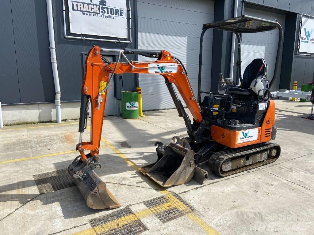 Hitachi ZX 19 U-6 Mini bagri <7t