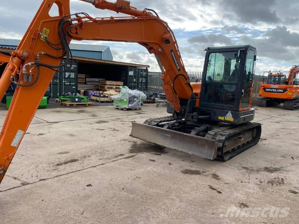 Doosan Develon DX85R Midi bagri 7t – 12t