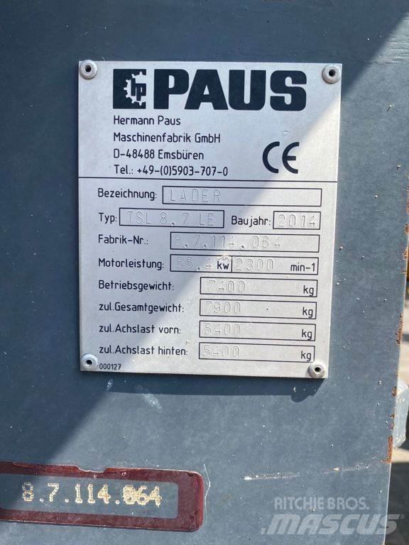 Paus TSL8.7 Kolesni nakladalci