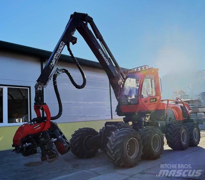 Komatsu 931 XC Harvesterji