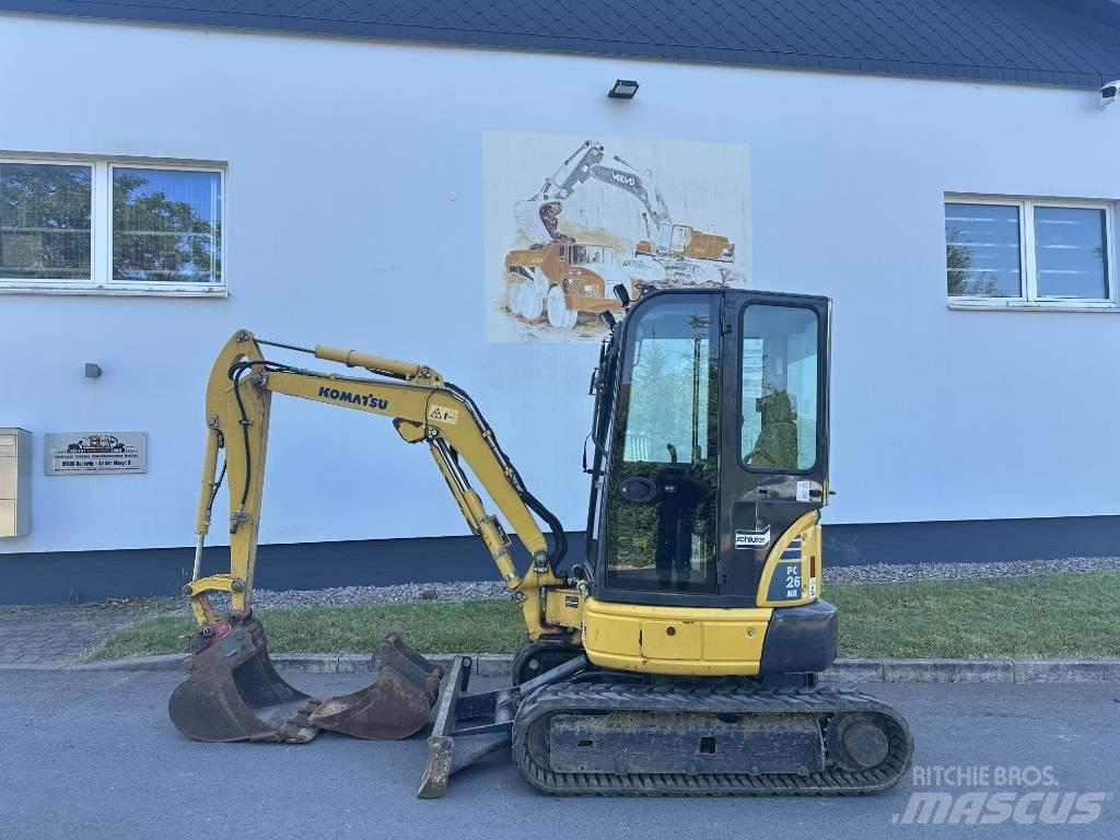 Komatsu PC 26 MR-3 Mini bagri <7t