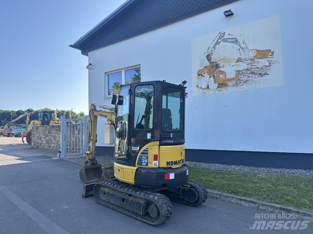Komatsu PC 26 MR-3 Mini bagri <7t