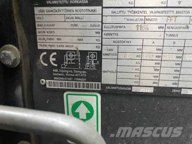 Doosan D35C-7 Dizelski viličarji