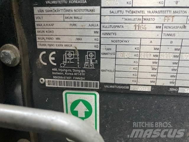 Doosan D35C-7 Dizelski viličarji