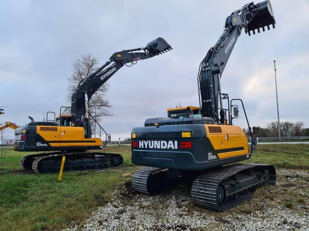 Hyundai HX210AL Bagri goseničarji