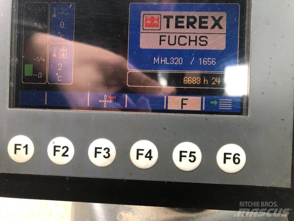 Fuchs MHL 320 Bagri za prekladanje primarnih/sekundarnih surovin
