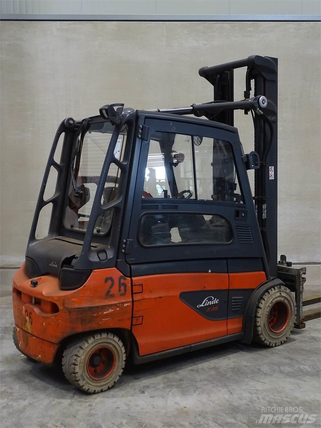Linde E35L Električni viličarji