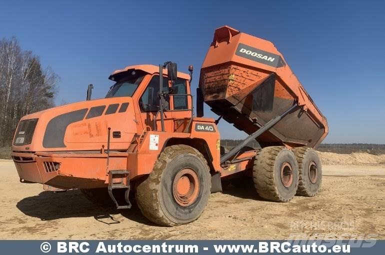 Doosan DA 40 Zglobni demperji