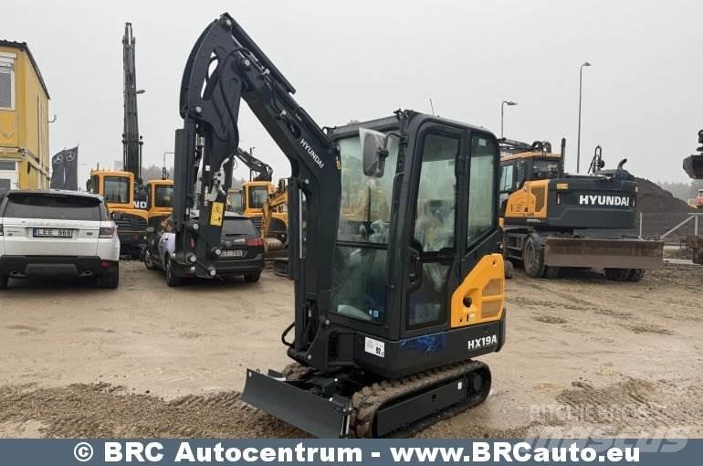 Hyundai HX19A Mini bagri <7t