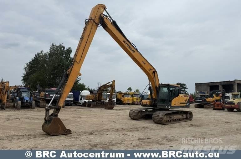 Hyundai HX220LR Bagri goseničarji