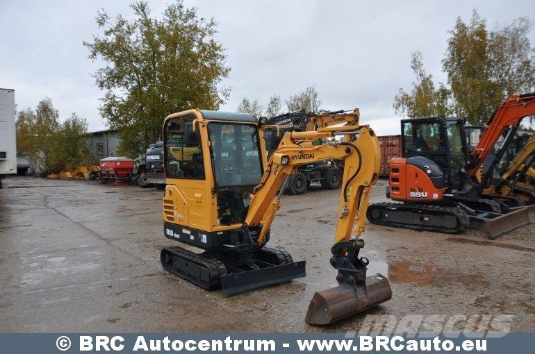 Hyundai R18-9AK Mini bagri <7t