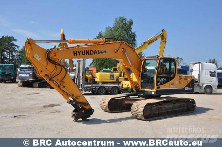Hyundai R220LC-9A Bagri goseničarji