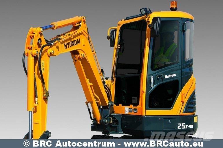 Hyundai R25Z-9AK Mini bagri <7t
