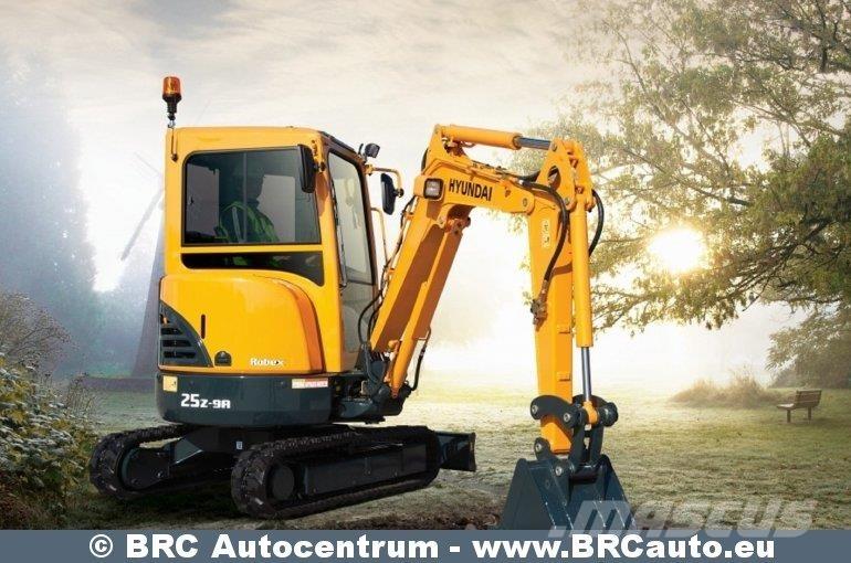 Hyundai R25Z-9AK Mini bagri <7t