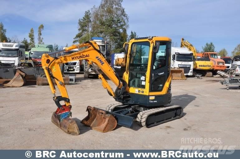 Hyundai R25Z-9AK Mini bagri <7t