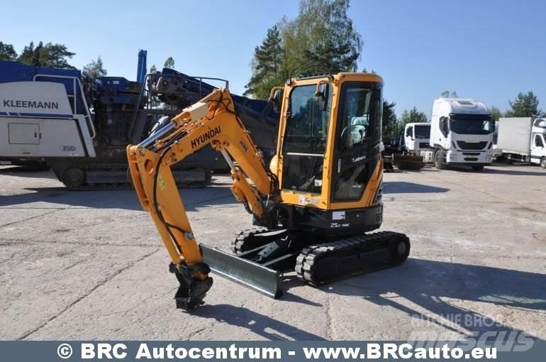 Hyundai R25Z-9AK Mini bagri <7t
