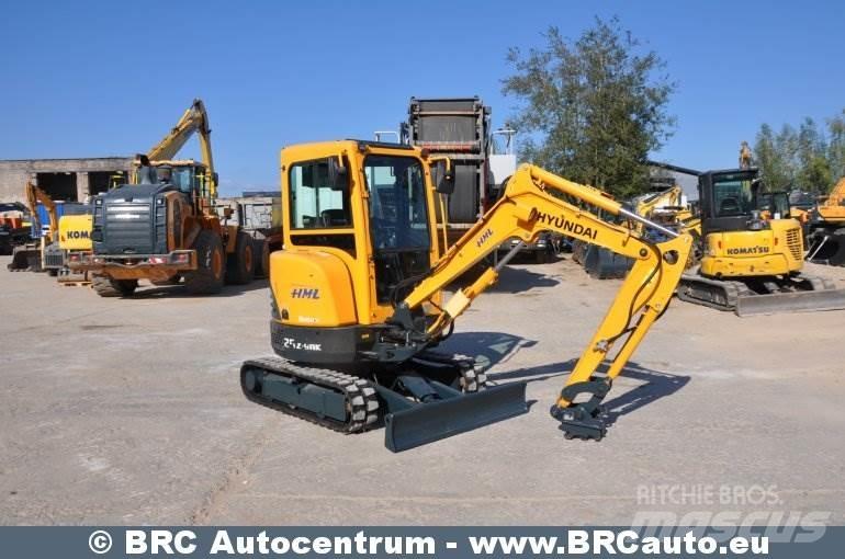 Hyundai R25Z-9AK Mini bagri <7t