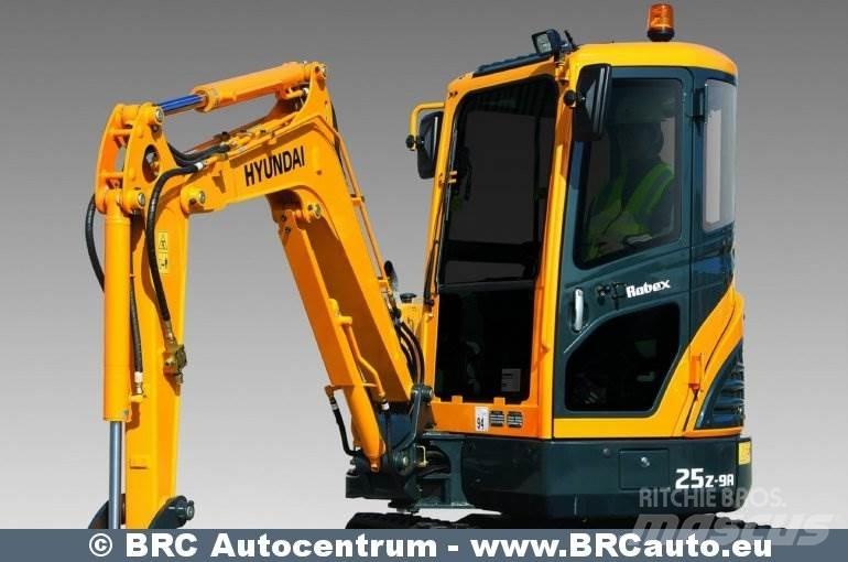 Hyundai R25Z-9AK Mini bagri <7t