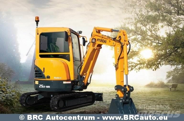 Hyundai R25Z-9AK Mini bagri <7t
