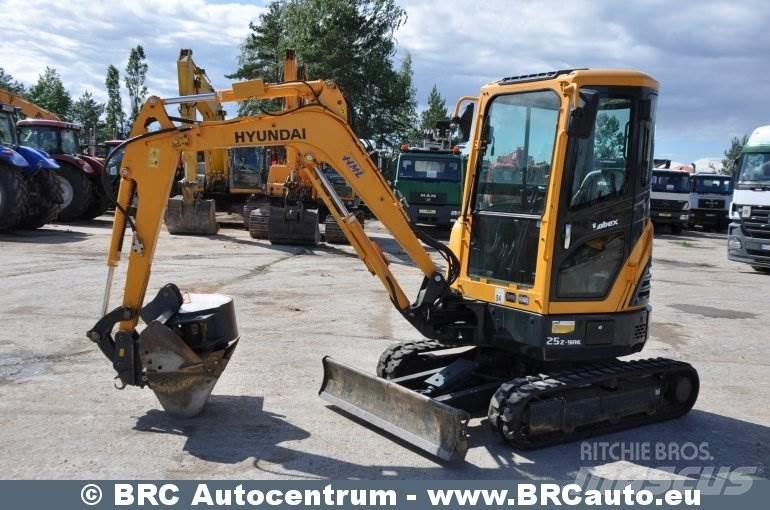 Hyundai R25Z-9AK Mini bagri <7t