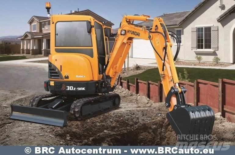 Hyundai R30Z-9AK Mini bagri <7t