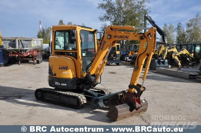 Hyundai R30Z-9AK Mini bagri <7t