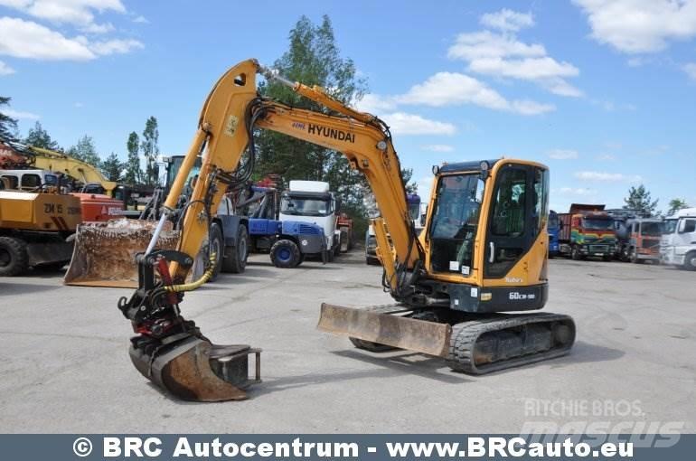 Hyundai R60CR-9A Mini bagri <7t