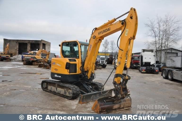 Hyundai R60CR-9A Bagri goseničarji