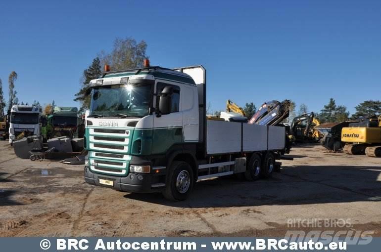 Scania R 480 Tovornjaki z žerjavom
