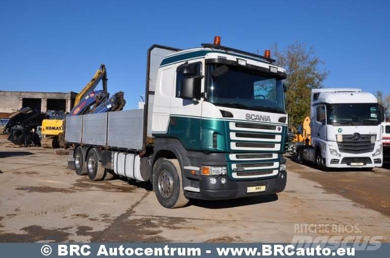 Scania R 480 Tovornjaki z žerjavom