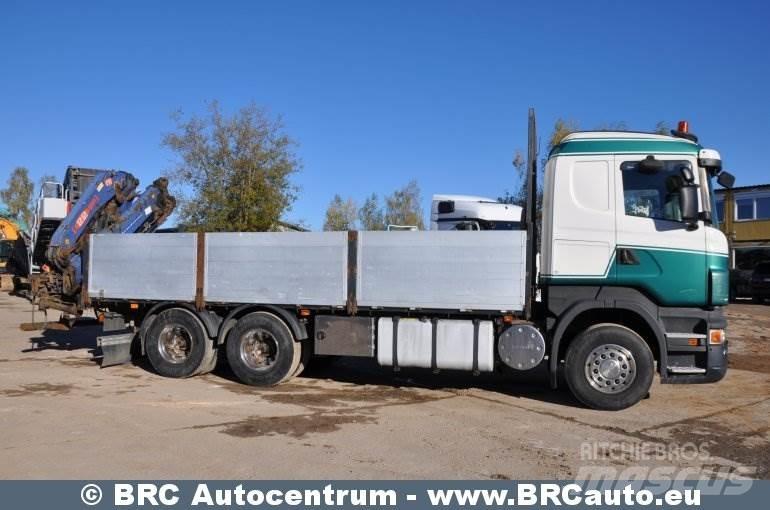 Scania R 480 Tovornjaki z žerjavom