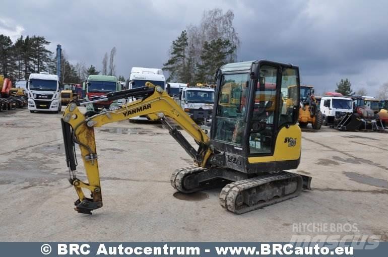 Yanmar SV26 Mini bagri <7t