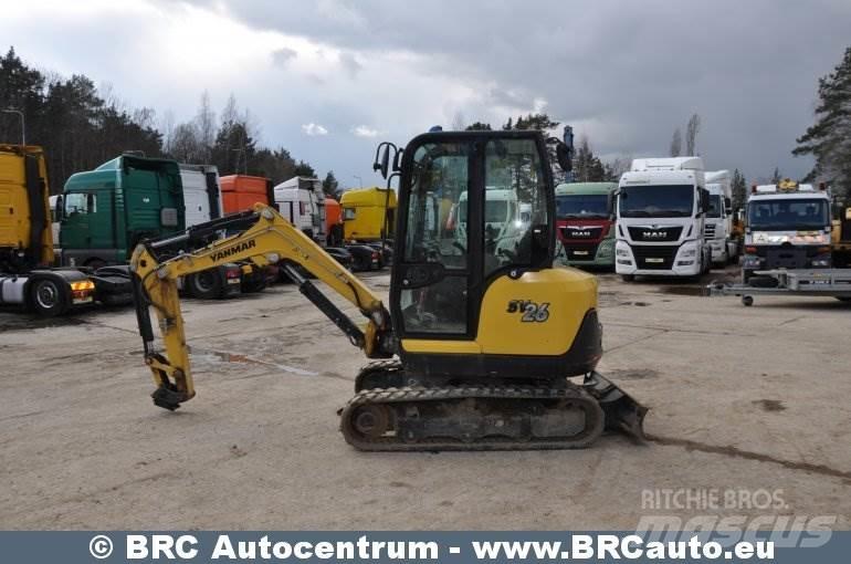 Yanmar SV26 Mini bagri <7t